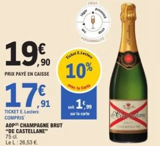 Champagne Brut De Castellane