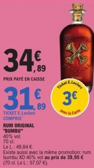 Rum original Bumbu