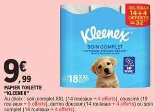 Papier toilette Kleenex