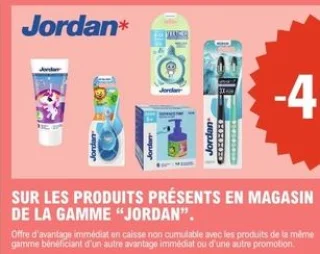 Produits d'hygiène bucco-dentaire Jordan