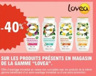 Gels douche Lovea