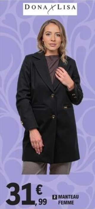 Manteau femme Dona Lisa