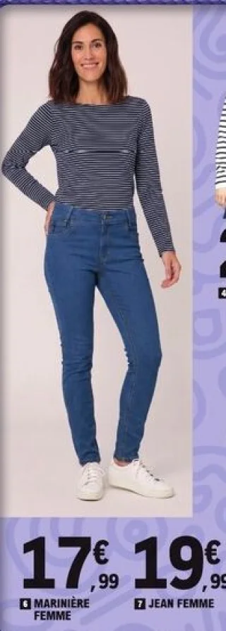 Jean Femme Terre de Marins