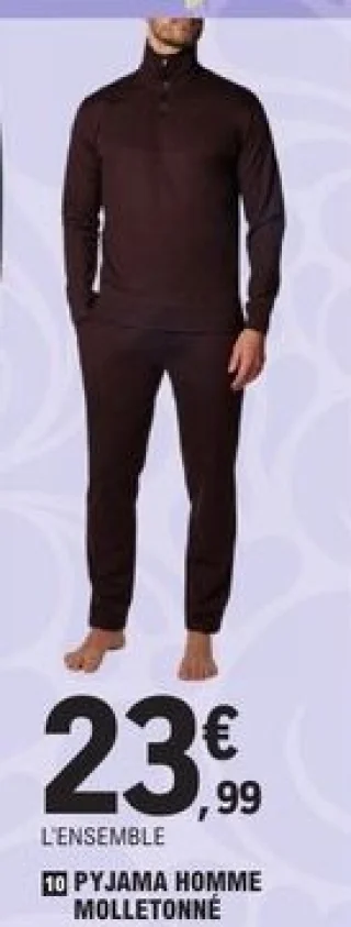 Pyjama homme molletonné Dodo
