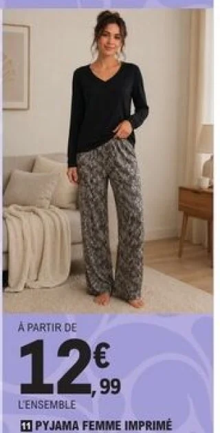 Pyjama femme imprimé Dodo