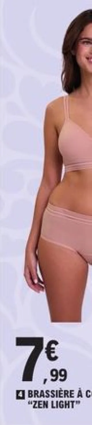 Brassière à coques "Zen Light" Billetdoux