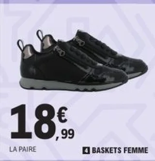 Baskets femme