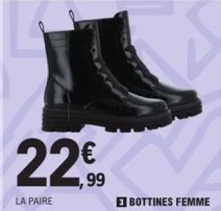 Bottines femme