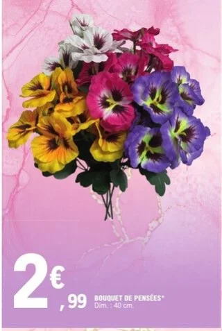 Bouquet de pensées