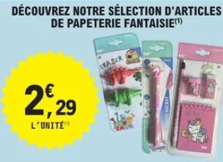 Articles de papeterie fantaisie