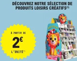 Produits loisirs créatifs
