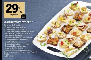 48 Canapés Prestige