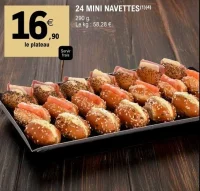 24 mini navettes