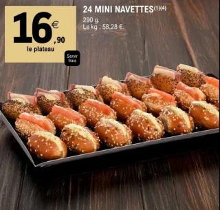 24 mini navettes