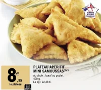 Plateau apéritif mini samoussas