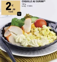 COQUILLE AU SURIMI