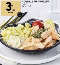 COQUILLE AU SAUMON