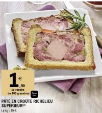 Pâté en croûte Richelieu supérieur