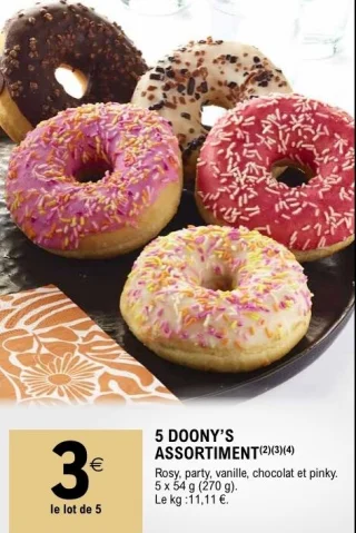 5 Doony's assortiment