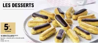 16 Mini éclairs