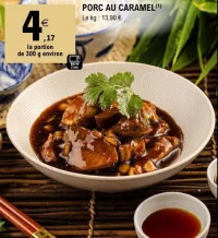 Porc au caramel