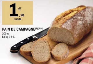 PAIN DE CAMPAGNE 300 g