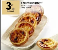 6 PASTEIS DE NATA
