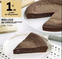 MOELLEUX AU CHOCOLAT