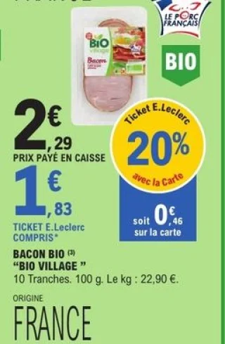 Bacon bio Bio Village