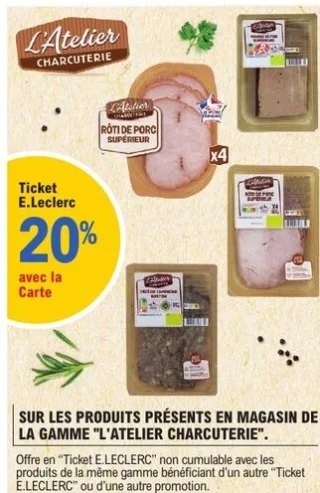 Gamme L'Atelier Charcuterie