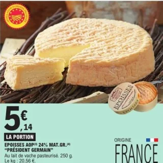 EPOISSES AOP "PRÉSIDENT GERMAIN"