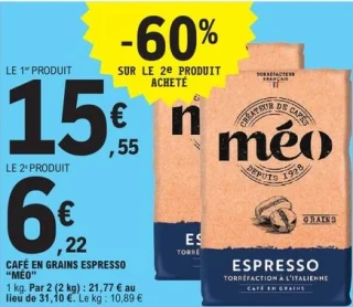 Café en grains Espresso "Méo"