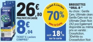 Brossettes Oral-B