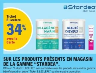 Produits de la gamme Stardea