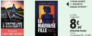 Opération Poches J'ai Lu - Livres poche (L'orpheline d'Auschwitz, La mauvaise fille)