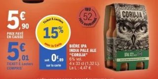 Bière IPA India Pale Ale Coruja