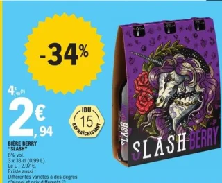 Bière Berry Slash