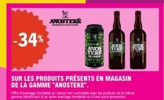 Produits de la gamme Anosteké