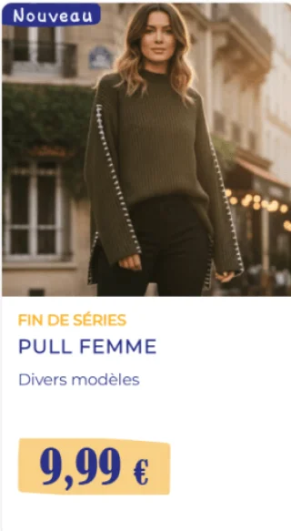 Pull femme