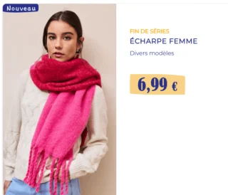 Écharpe femme