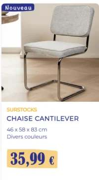 Chaise Cantilever