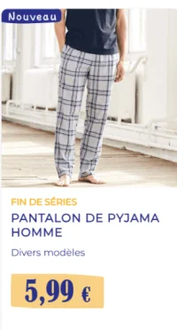 Pantalon de pyjama homme