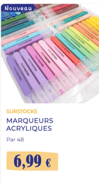 MARQUEURS ACRYLIQUES