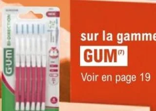 Produits de la gamme GUM