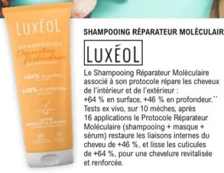 Shampooing réparateur moléculaire Luxéol
