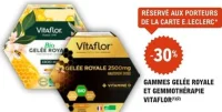 Compléments alimentaires Gammes Gelée Royale et Gemmothérapie Vitaflor