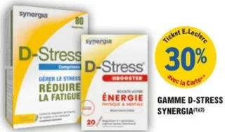 Compléments alimentaires Gamme D-Stress Synergia