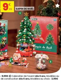 Sapin de Noël Brik'z briques de construction