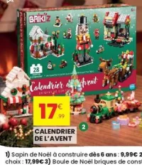 Calendrier de l'avent Brik'z briques de construction