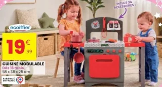 Cuisine modulable Écoiffier